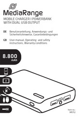 MediaRange MR752 User Manual