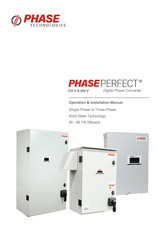 Phase Technology PERFECT PTE215QT Operation & Installation Manual