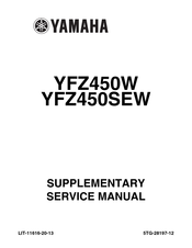 Yamaha YFZ450W Supplementary Service Manual