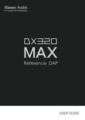 iBasso Audio DX320 MAX User Manual