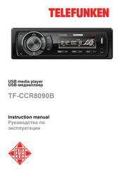 Telefunken TF-CCR8090B Instruction Manual