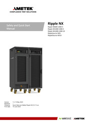 Ametek Ripple NX1000-1000-5 Manual