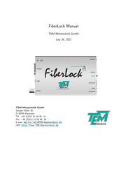 TEM FiberLock Manual