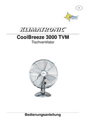 Suntec Wellness Klimatronic CoolBreeze 3000 TVM Manual