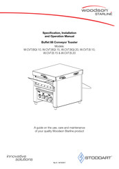 Stoddart wodson STARLINE Buffet 88 W.CVT.BQI.10 Specification, Installation And Operation Manual