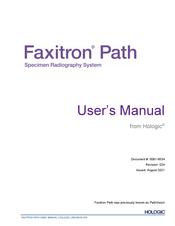 Hologic Faxitron Path User Manual