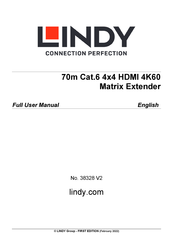 Lindy 38328 V2 Full User Manual