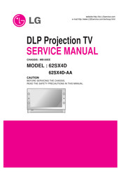 LG 62SX4D-AA Service Manual
