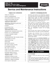 Carrier 558J Series Service And Maintenance Instructions