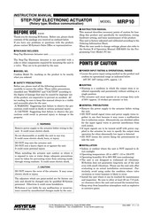 M-System MRP10 Instruction Manual