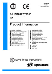 Ingersoll-Rand 236 Product Information