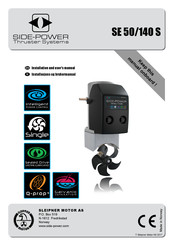 SLEIPNER MOTOR AS SIDE-POWER SE-50/140 S Installation And User Manual
