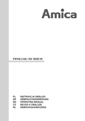 Amica KS 15423 W Operating Manual