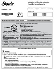IHP MNF24ONM Installation And Operation Instruction Manual