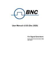 BNC 835 User Manual