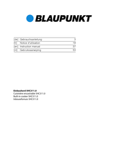 Blaupunkt 5HC311.0 Instruction Manual