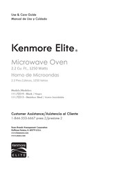 Kenmore Elite 111.72219 Use & Care Manual
