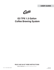 Curtis G3 TPX Series User Manual