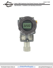 Mercoid 3200 Series Installation And Operating Instructions Manual