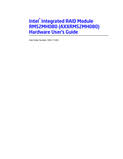 Intel RMS2MH080 Hardware User's Manual