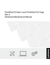 Lenovo ThinkPad X13 Gen 4 Hardware Maintenance Manual