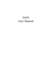 Magellan N476 User Manual