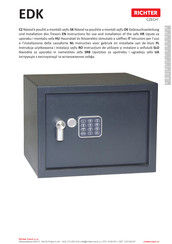 RICHTER CZECH EDK Instructions For Use And Installation