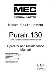 Mec Purair 130 Operator And  Maintenance Manual