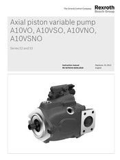 Bosch A10VSNO Instruction Manual