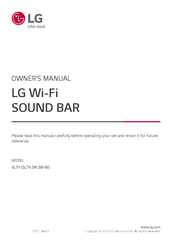 LG SPL5B-W Owner's Manual