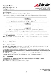 Velocity VDOT-H2-H Instruction Manual