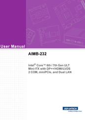 Advantech AIMB-232G2-U7A1E User Manual