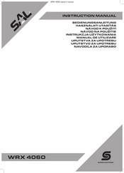Somogyi Elektronic SAL WRX 4060 Instruction Manual