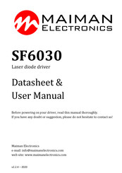 MAIMAN ELECTRONICS SF6030 User Manual