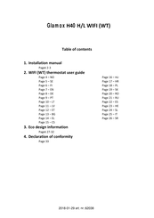 Glamox H40 L 06 Manual