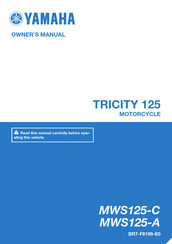 Yamaha MWS125-C Owner's Manual