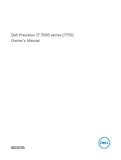 Dell Precision 17 7710 P29E001 Owner's Manual