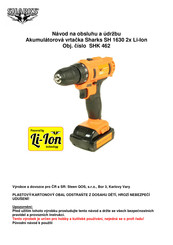 SHARKS SH 1630 Instruction For Operation And Maintenance