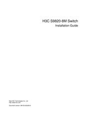 H3C S9820-8M Installation Manual