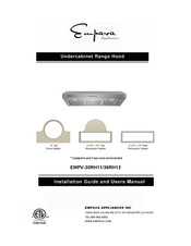 Empava EMPV-36RH12 Installation Manual And User's Manual
