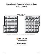 Nevco 2400 Operator Instructions Manual