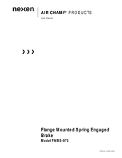 Nexen AIR CHAMP FMBS-875 User Manual