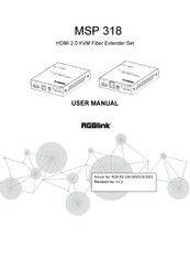 RGBlink MSP 318 User Manual