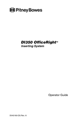 Pitney Bowes OfficeRight DI350 Operator's Manual