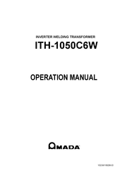 Amada ITH-1050C6W Operation Manual