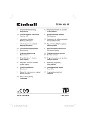 EINHELL 42.579.78 Original Operating Instructions