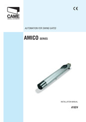 CAME AMICO Series Installation Manual