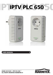 Marmitek IPTV PLC 650 User Manual