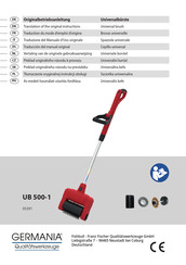 GÜDE Germania UB 500-1 Instructions Manual