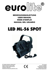 EuroLite LED ML-56 User Manual